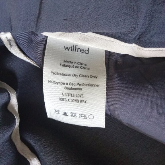 WILFRED | Charcoal Grey Ankle Cropped Dress Pants - Picture 6 of 10